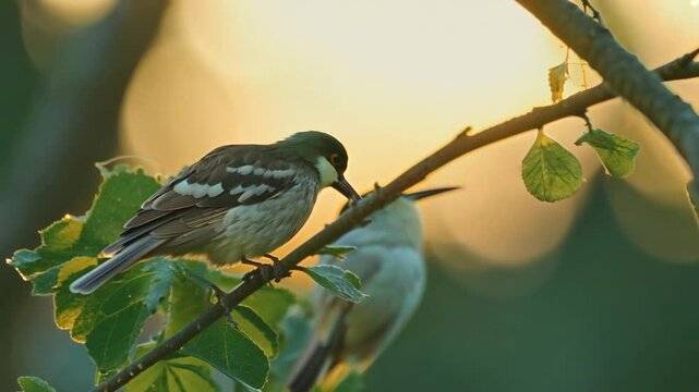Bird on a branch