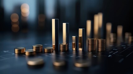 Visualizing financial growth the rise of investment trends through data representation