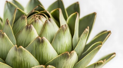 Fototapeta premium artichoke isolated on white background. 
