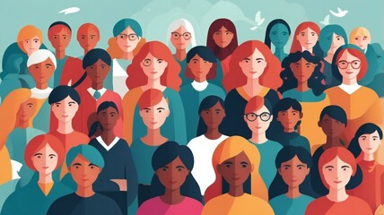 illustration, SDG, Gender Equality: Achieve gender equality and empower all women and girls.