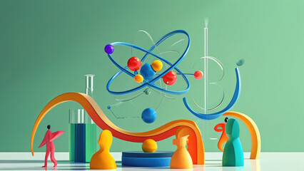 Unified Science: A Minimalist Logo of Community, Knowledge, and Inclusivity