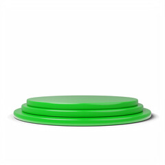 3D circular podium for placing objects
