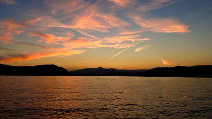 Where the mountains meet the sky