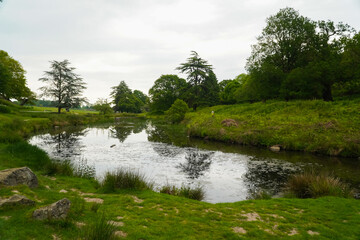 The countryside on Bradgate Park in the United Kingdom