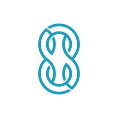 Monogram 8. Number 8. Number 8 design logo. Monogram letter mark 8 logo design. Monogram design vector logo. Monogram number 8 logo design. Simple number 8 monogram. Monogram 8 design logo. 
