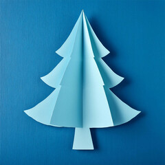 AI art, Christmas tree background