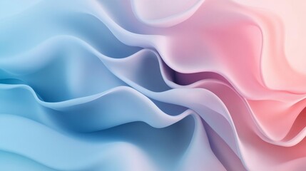 Fototapeta premium Abstract wave pattern with pastel colors