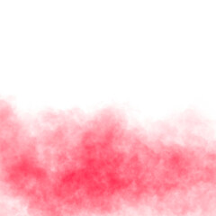 Abstract red smoke