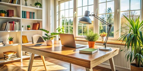 Elegant Study Table Design for Modern Learning Spaces - High Quality and Aesthetic Appeal