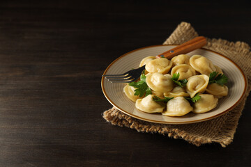 Dumplings, concept of tasty food, dough food