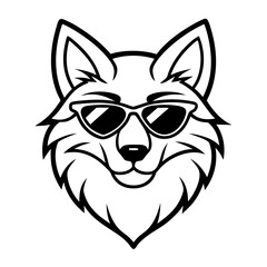 wolf head icon