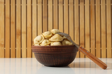 Dumplings, concept of tasty food, dough food