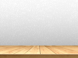 empty podium board decorated with a wall background