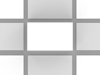 Obraz premium business card for mockup design