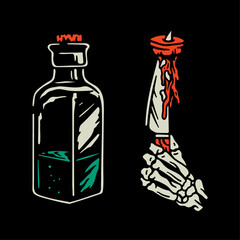 Halloween Madness Illustration Stocks