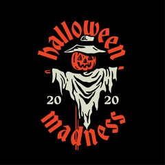 Halloween Madness Illustration Stocks