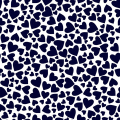 Seamless pattern for St Valentine's day for decoration, cards 