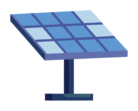 recommend clip art: Solar Panel vector illustration isolated on a white background