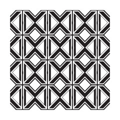  A seamless geometric pattern design in vector style illustration