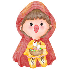 Litte red rriding hood christmas