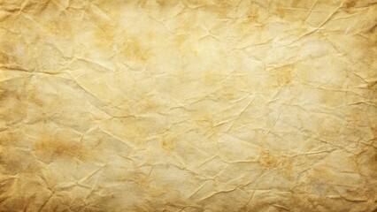 A Textured Canvas of Time Worn, Wrinkled, and Lightly Stained, This Paper Tells a Tale of Years Gone By