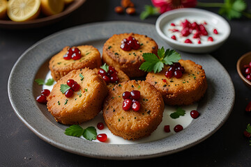 Delicious Dahi Vada with Creamy Yogurt, Tamarind Chutney, and Fragrant Spices