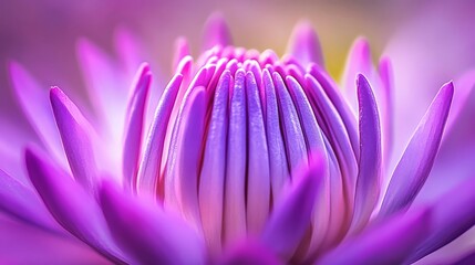 Obraz premium Captivating Lotus Flower in Shades of Purple and Pink