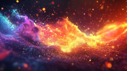 Cosmic Explosion: A Fiery Interstellar Masterpiece