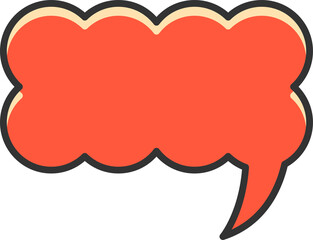 Speech Bubble Illustration