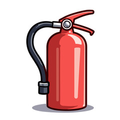 Obraz premium Vector fire extinguisher illustration, emergency equipment