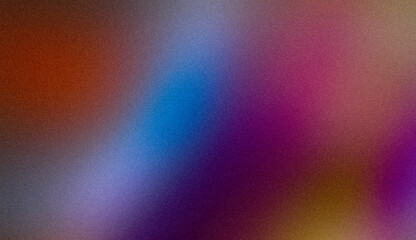 Magenta blue abstract color smooth grainy backdrop design, grainy gradient texture background, vibrant colors with bright, shine, glowing, noise texture header, poster, banner, copy space