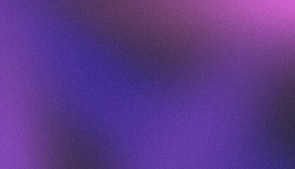 Blue purple abstract color smooth grainy backdrop design, grainy gradient texture background, vibrant colors with bright, shine, glowing, noise texture header, poster, banner, copy space