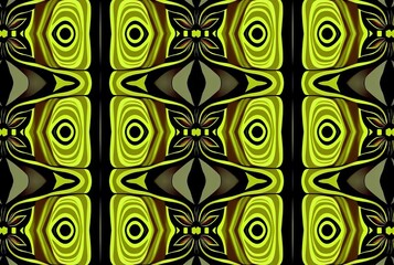 Vibrating A pattern featuring stylized vibrating effects