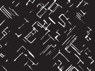 Seamless pattern with speed lines . Fabric pattern with striped Design elements .Repeating Black fast lines .Geometric shape. Dynamic geometrical Endless overlay texture.