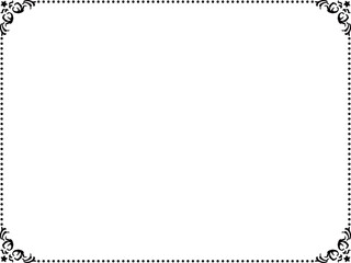 星のアンティークフレーム〜ブラック〜