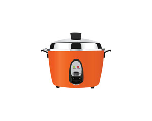 Rice Cooker Vector Art, Icons