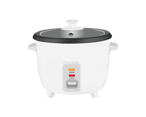 Rice Cooker Vector Art, Icons
