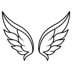 laurel wreath with wings