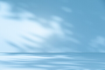 Wall interior background, studio and backdrops show products.with shadow from window color white...