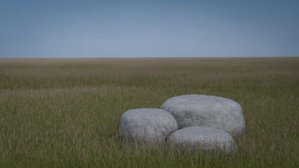 background grass podium 3d field green product platform garden spring landscape render stage display outdoor summer abstract ground nature land sky scene stand minimal flower isolated beauty mockup
