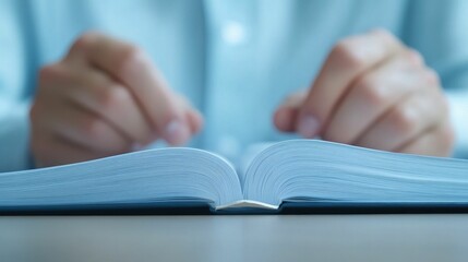 A lawyer poring over a dense legal brief, documents scattered across the desk, reflecting the intricacies involved in navigating legal disputes.