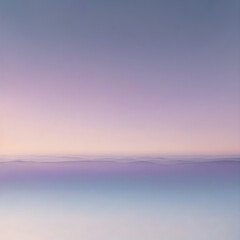 Obraz premium A smooth gradient transitioning from sky blue to soft lavender, creating a dreamy, peaceful atmosphere 