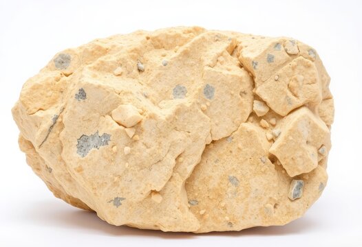 Limestone A sedimentary rock composed mainly of calcite and arag