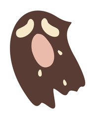 Halloween Svg cute ghost evil demon monster