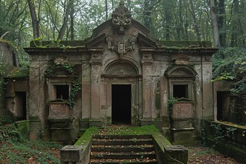 Fototapeta premium The Mausoleum at Halicarnassus: One of the Seven Wonders of the Ancient World