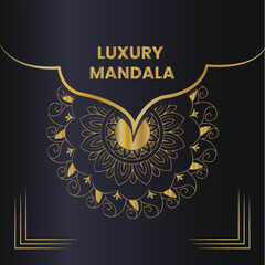 Luxury mandala design.