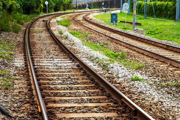 Obraz premium 철길, 서대문