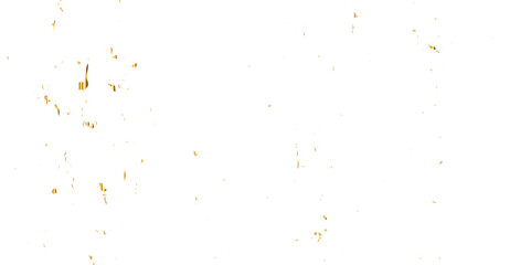 Silver shiny glitter sparkle confetti falling down on transparent background. Vector illustration.