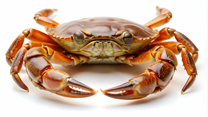 crab isolated on a clean white background