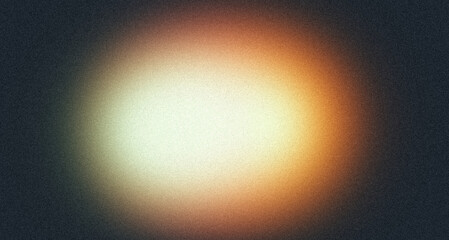 Orange dark color wave flow grainy gradient backdrop design, noise texture effect, copy space.